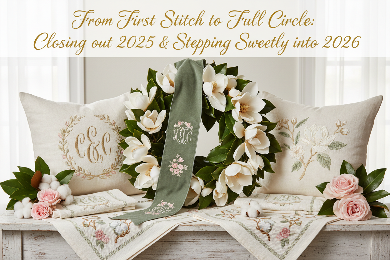 From First Stitch to Full Circle: Closing Out 2025 & Stepping Sweetly Into 2026