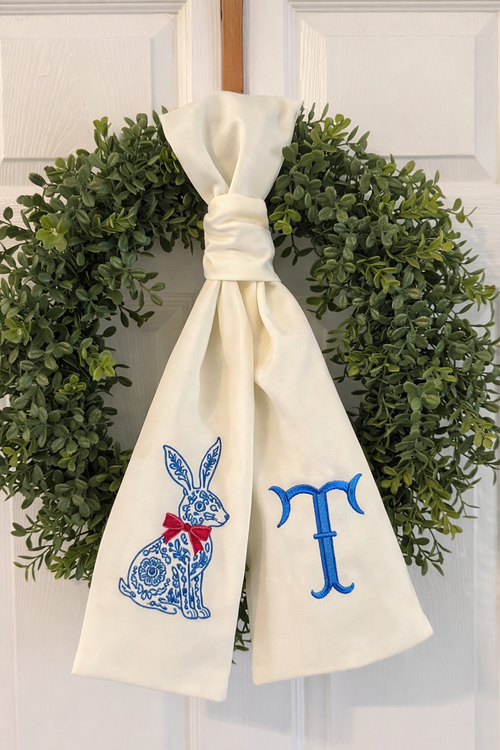 Toile Bunny Sash