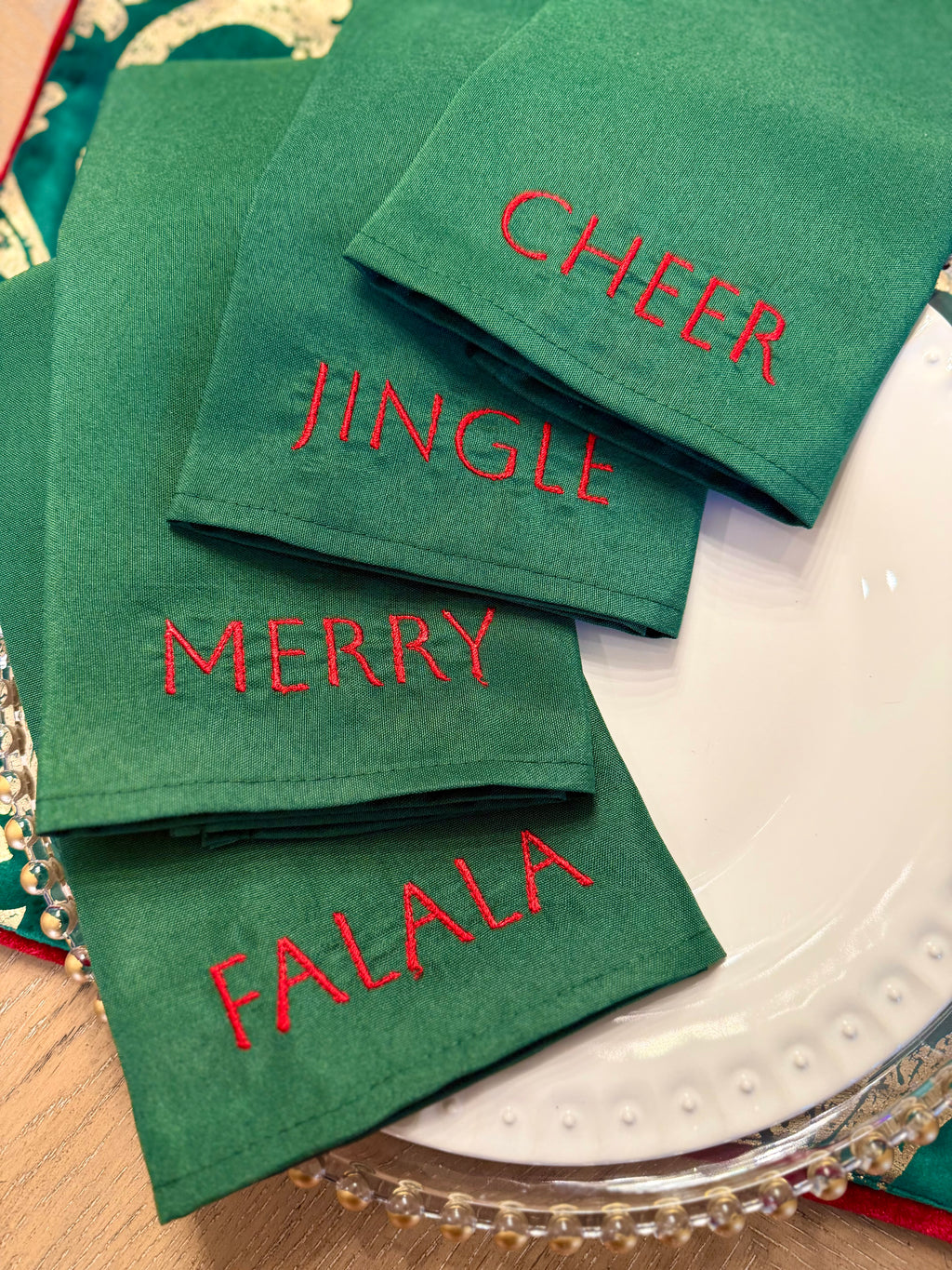 Jolly Christmas Napkin (set of 4)