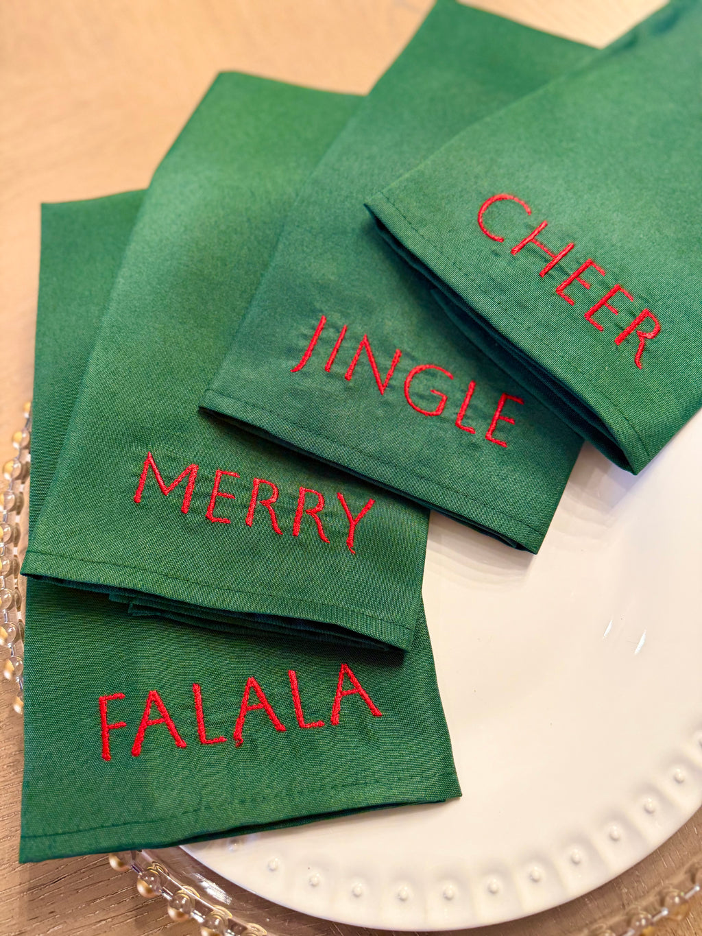 Jolly Christmas Napkin (set of 4)