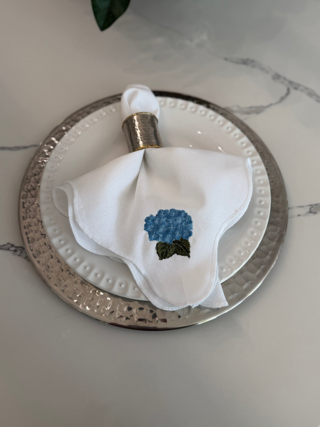 Hydrangea Dinner Napkins