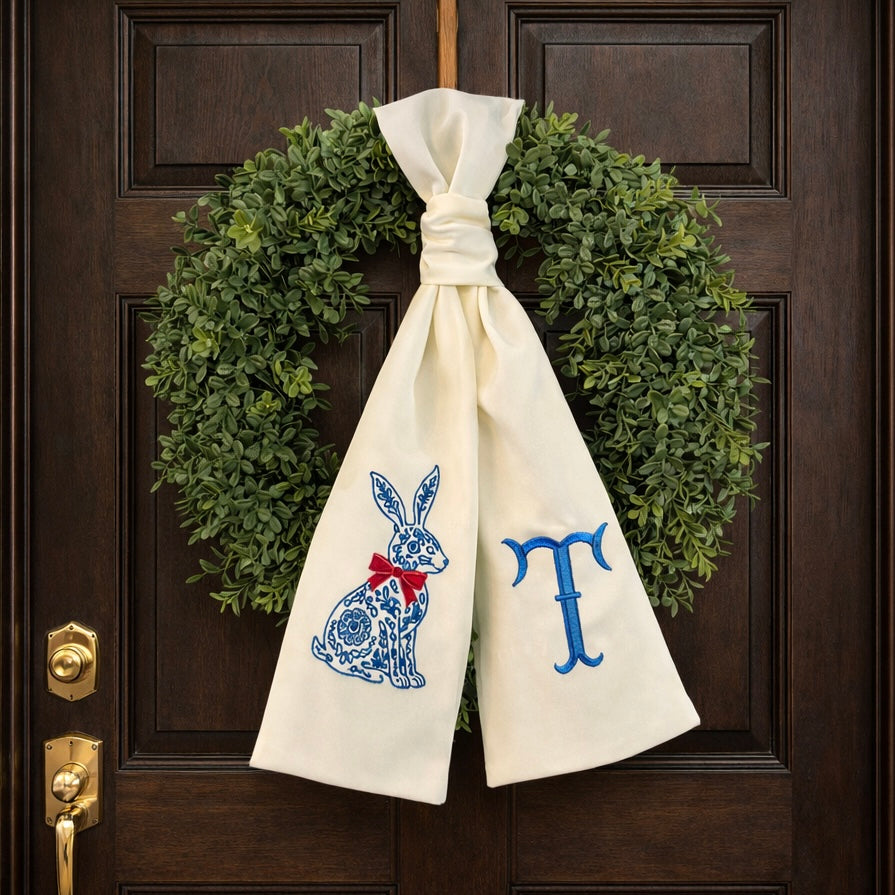 Toile Bunny Sash