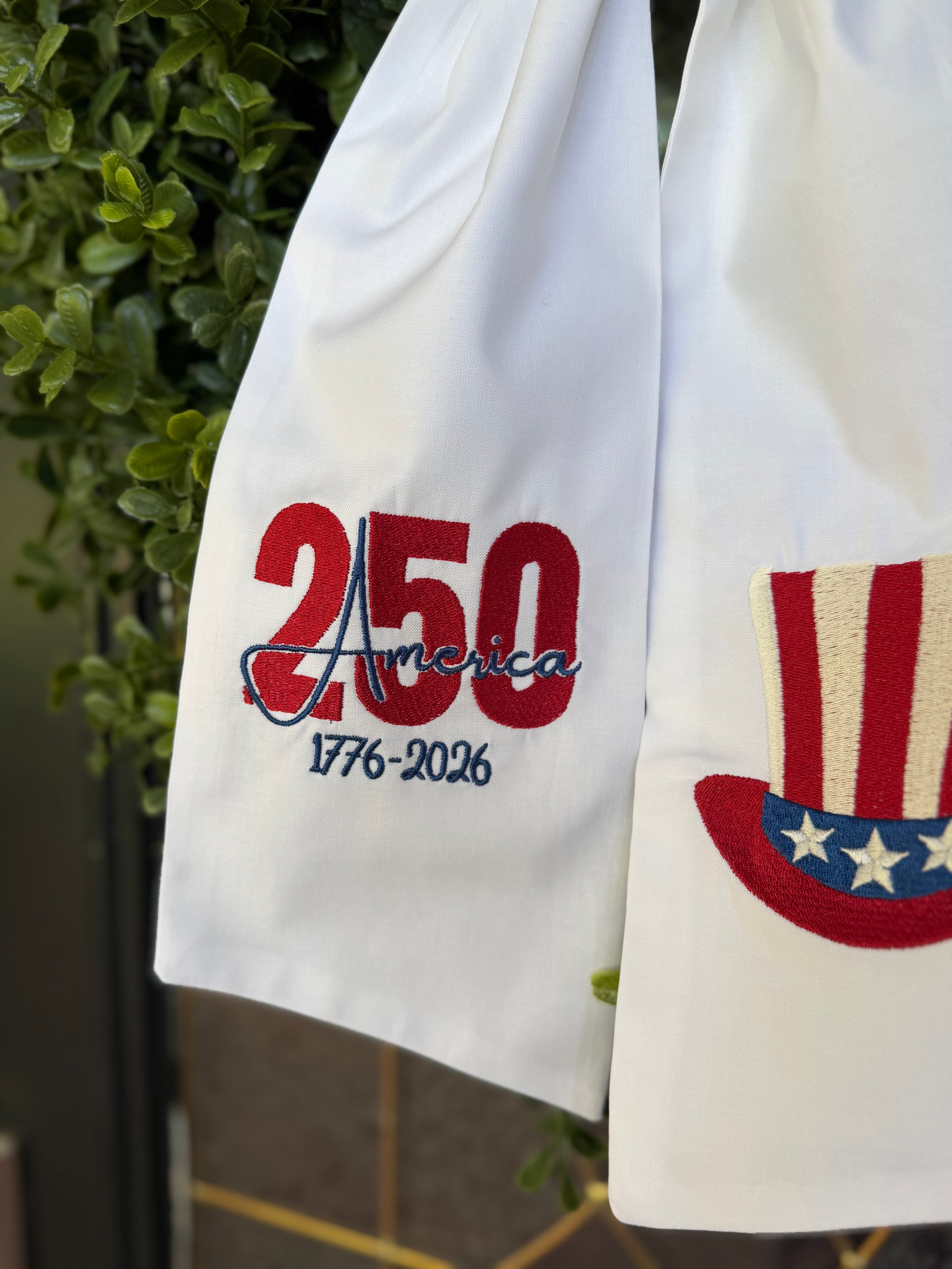 Uncle Sam Wreath Sash