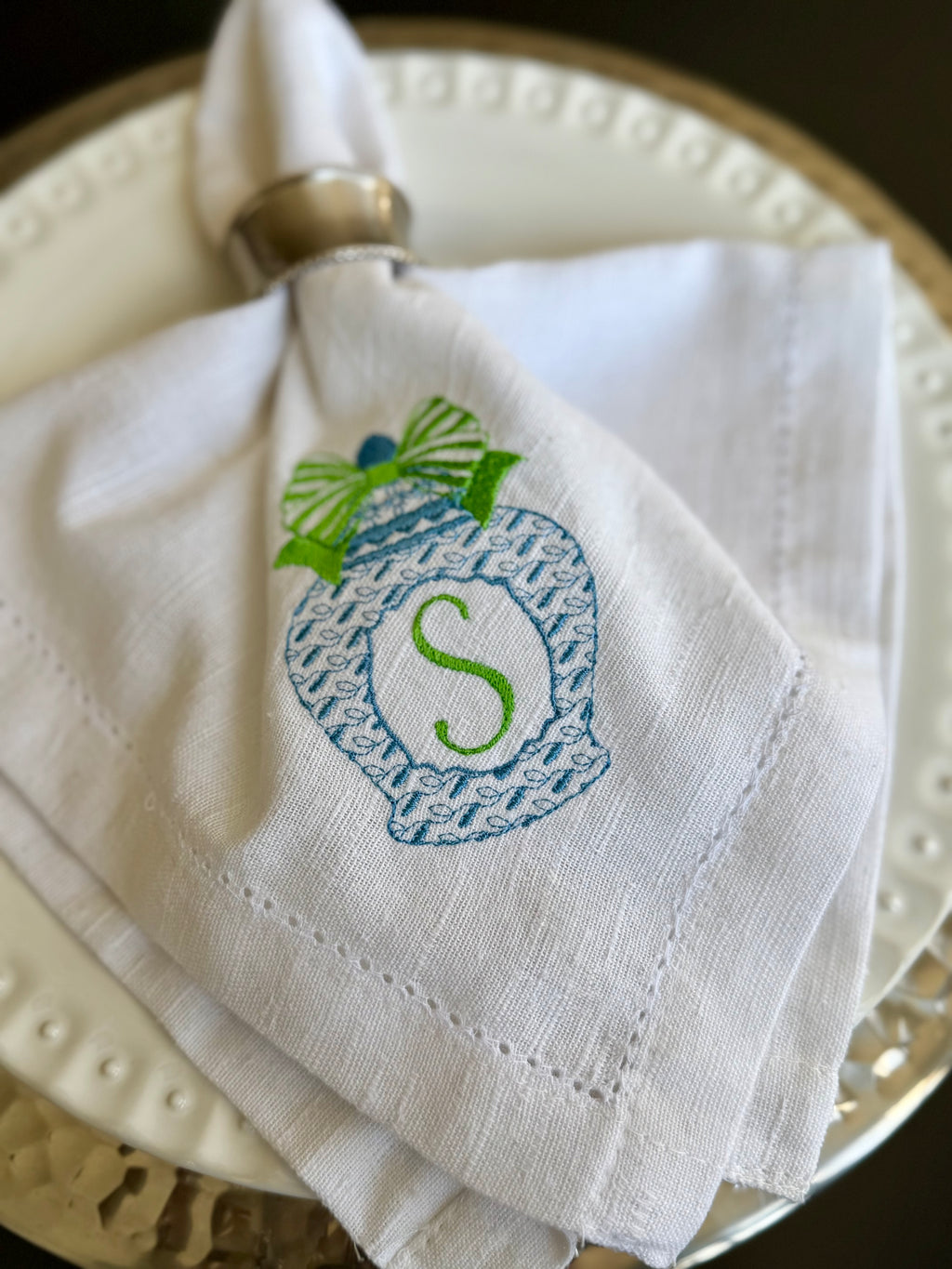 Ginger Jar Dinner Napkin