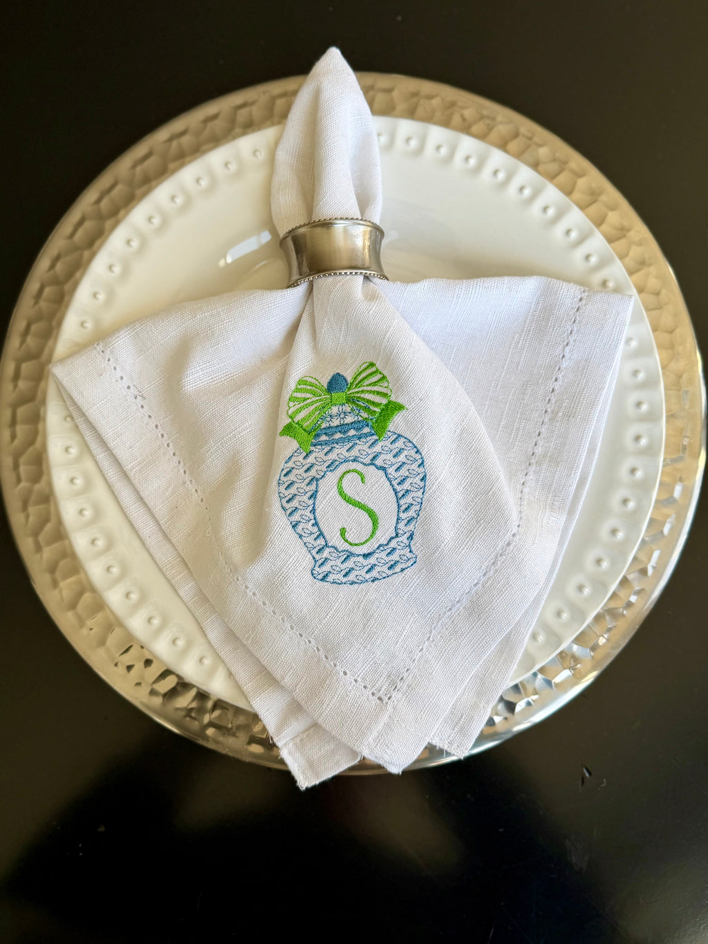 Ginger Jar Dinner Napkin